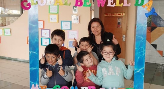 Celebración del Global Be Well Day en nuestro colegio