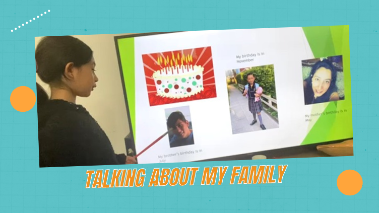 Talking about my family (3)