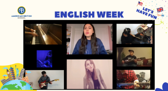 English Week 2021: Vibrante presentación musical de estudiantes y profesores?‍????‍?