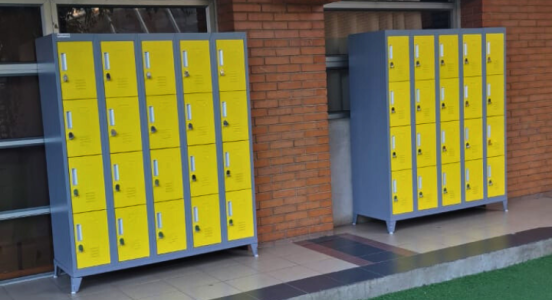 #SeguimosMejorando✅Nuevos lockers para 7° básicos y remodelación de espacio