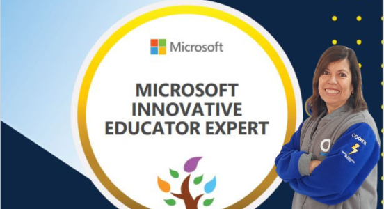 #SeguimosMejorando✅Profesora de Sede Primary recibe acreditación por el programa Microsoft Innovative Educator Expert