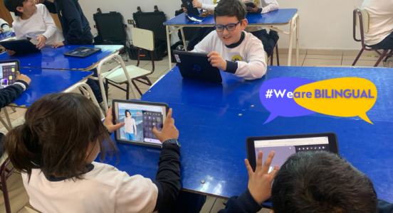 3° básicos bilingües crearon sus propios Avatars