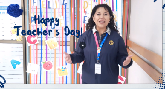 Happy Teacher’s Day! Saludo de nuestra Rectora