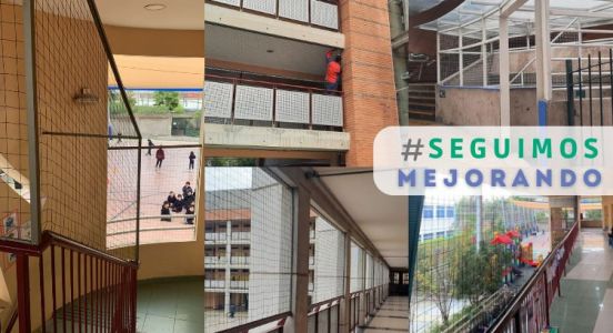 Seguimos Mejorando: Mallas de Seguridad en Sedes Primary & Central